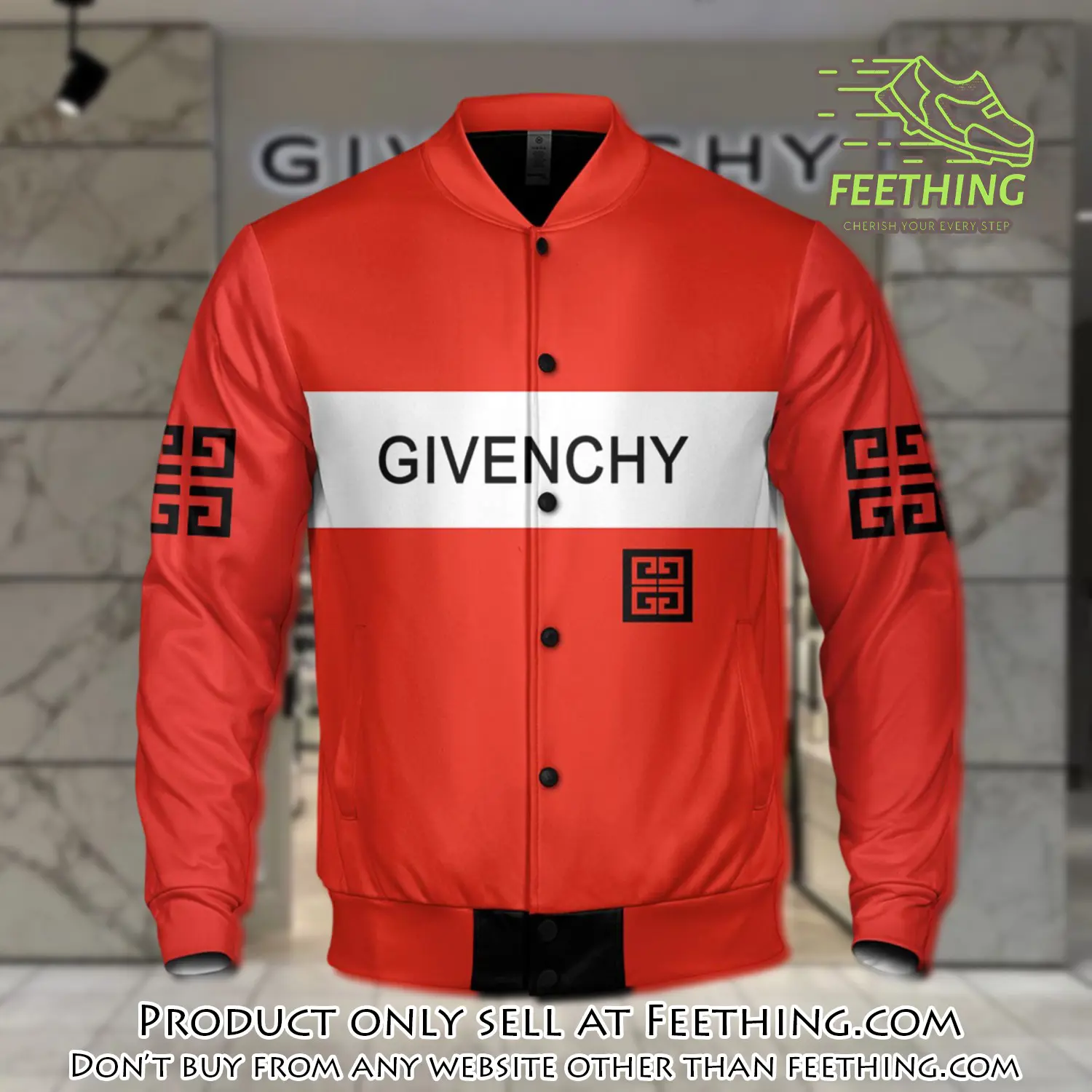 Luxury givenchy varsity premium baseball jacket bjv1045 ft5249675